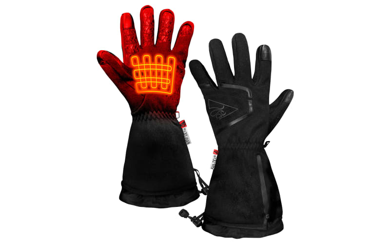 Bass pro shop heated gloves clearance