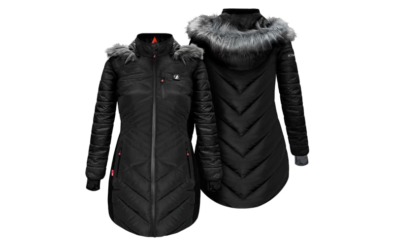 ActionHeat Women s 5V Heated Puffer Jacket Medium Antarctica