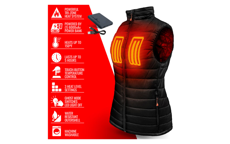 Cabelas heated vest online