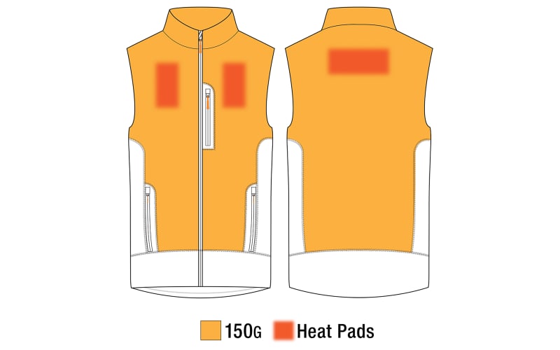 BE:1 Reactor Vest Plus, Insulated Hunting Vests for Cold Weather