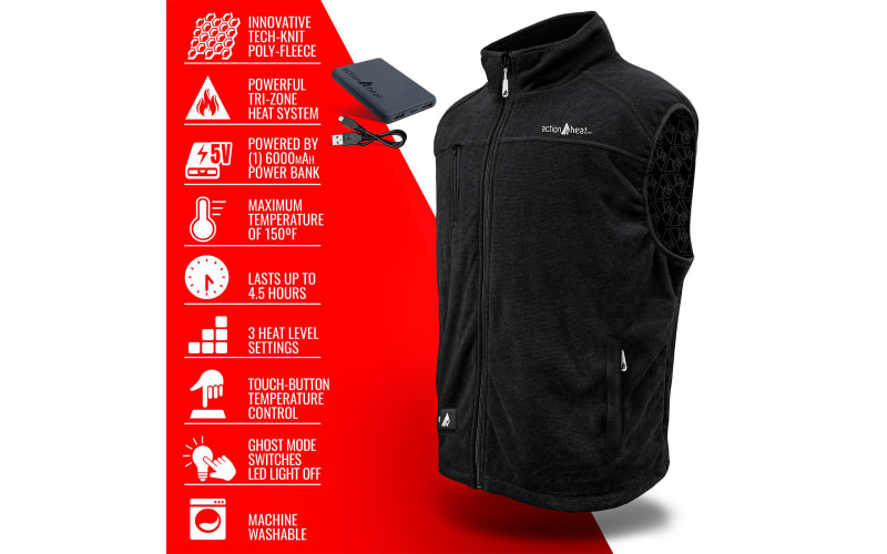 battery heated vest