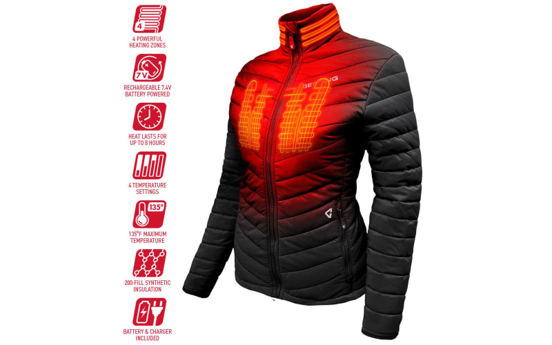 Cabela's women's deals heated jacket
