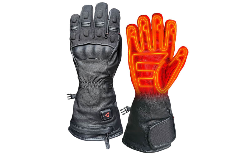 Gerbing 7V Hard Knuckle Battery-Powered Heated Gloves for Men