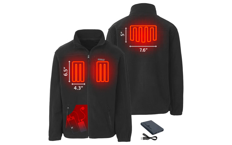 洋書 Electric jacket Heated Jacket for Men with Battery Pack 7.4V/16000mAh