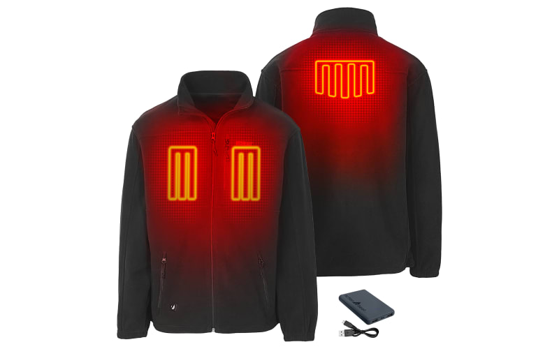 RedHead 5V Battery Heated Fleece Jacket for Men | Bass Pro Shops
