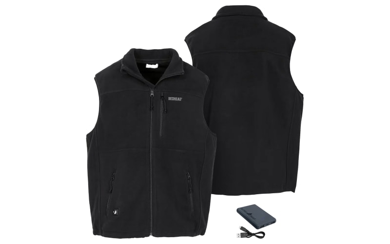 RedHead 5V Battery Heated Fleece Vest for Men