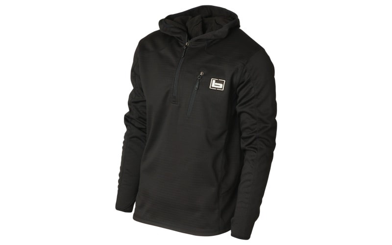 ウェア mactaddy Banded Hooded Mid-Layer Fleece Quarter-Zip Pullover | Mack's