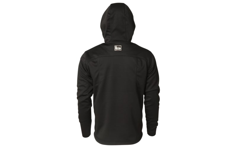 Banded Hooded Mid-Layer Fleece Quarter-Zip Pullover | Mack's