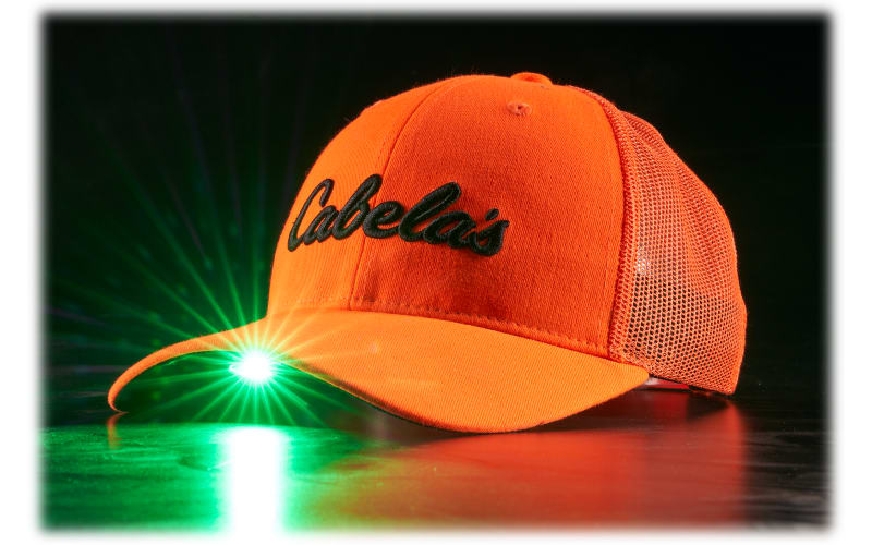Cabela s Headlamp in a Hat 3.0 Rechargeable Lighted Cap Cabela s