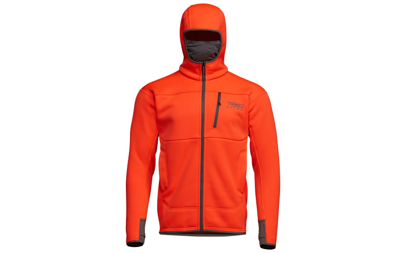 Blaze orange zipper hoodie best sale