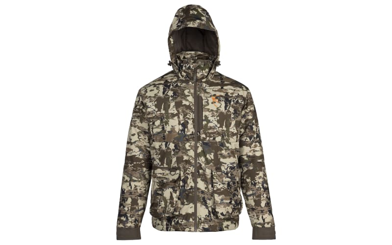 Browning Wicked Wing Insulated Hooded Wader Jacket for Men Bass