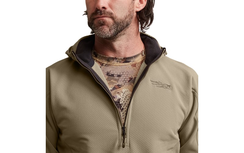 SITKA GORE OPTIFADE Concealment Buckskin Alpha Fleece Hoodie for Men