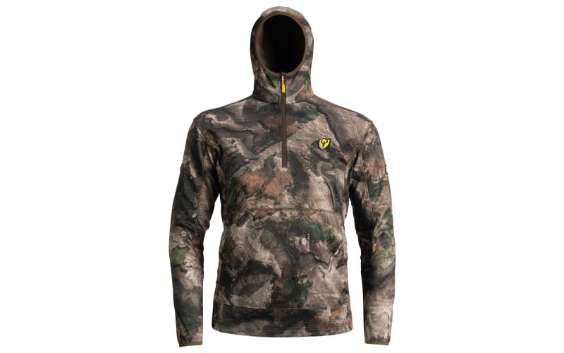 Blocker Outdoors Vantage Quarter Zip Long Sleeve Hoodie for Men