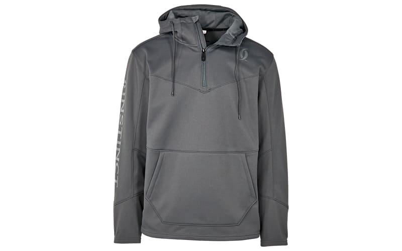 Cabela's Instinct Logo Quarter-Zip Hoodie for Men | Mack's Prairie