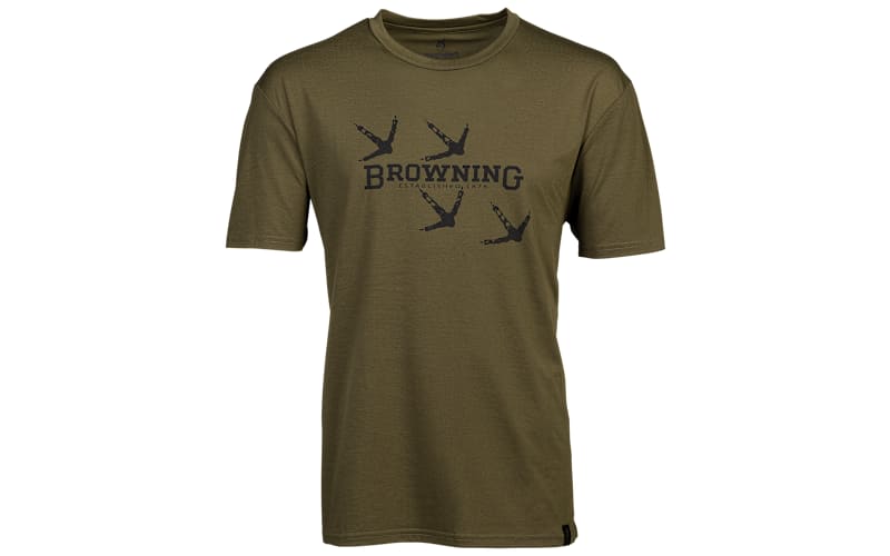 Browning Turkey Track Performance Camp Short-Sleeve T-Shirt for