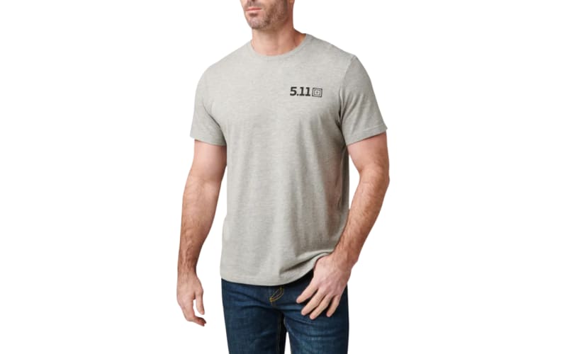 5.11 Tactical Barrel Banner Short Sleeve T Shirt for Men Bass
