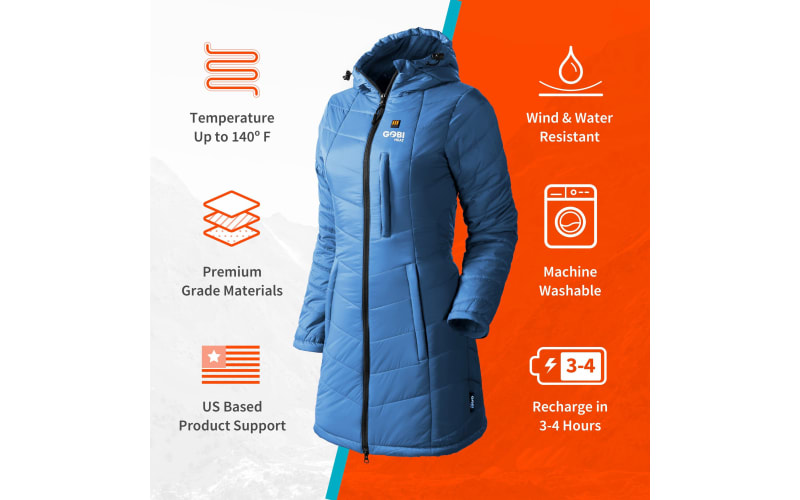 Cabela's women's heated jacket discount