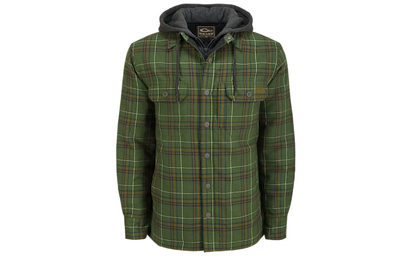 Drake Waterfowl The Campfire Flannel Hoodie | Cabela's