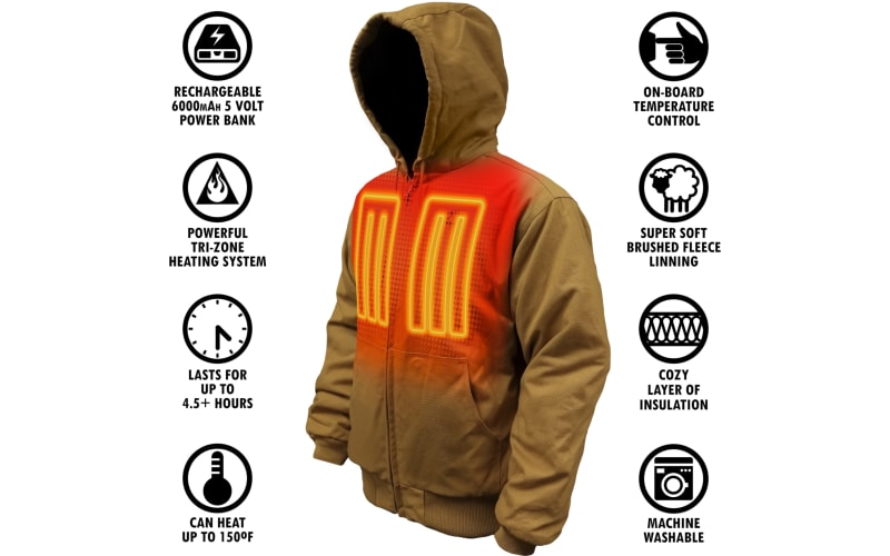 Work heated jacket deals