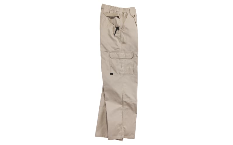 5.11 Tactical Men's Active Work Pants, Superior Fit, Double Reinforced,  100% Cotton, Style 74251