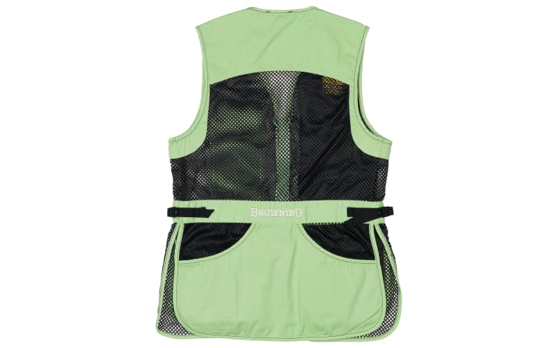 Left handed trap top shooting vest