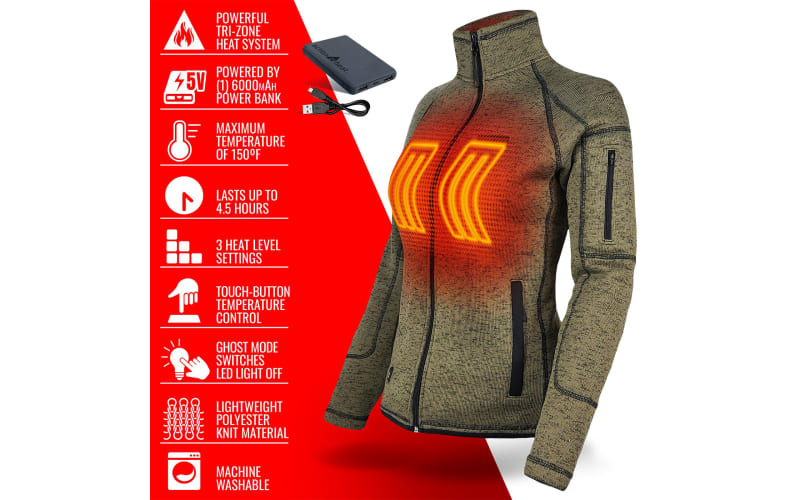 Heated jacket bass pro discount