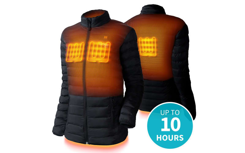 Cabela's women's heated jacket best sale
