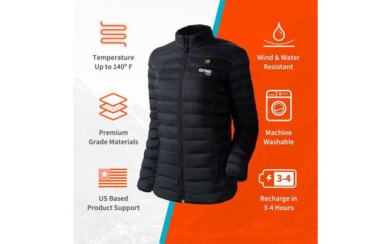 Cabela's women's heated jacket shop