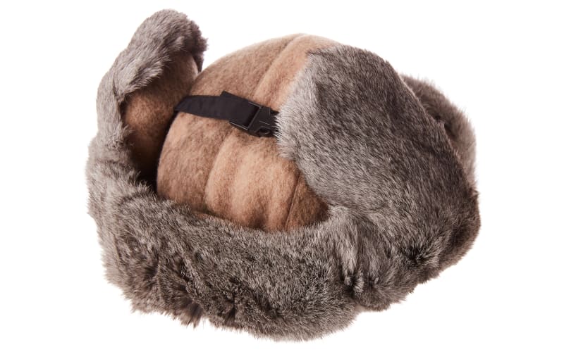 Stay Warm In Traditional Style, Buffalo Fur Trapper Hat