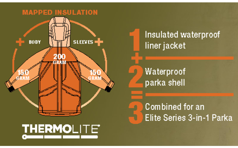 Silent stalker elite parka shop