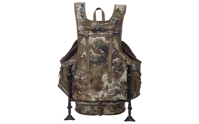 Cabela's Tactical Tat'r Pro Kickstand Turkey Vest for Men - TrueTimber HTC Green