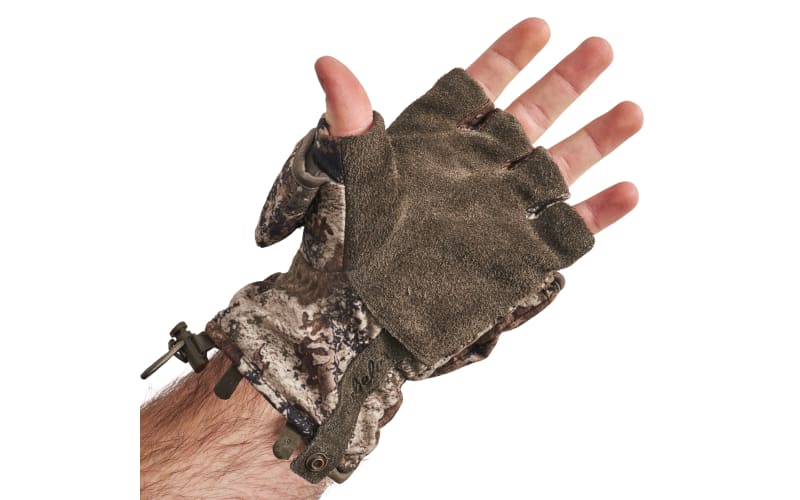Cabela s WINDSHEAR BONE DRY Flip Top Mittens for Men Bass Pro Shops