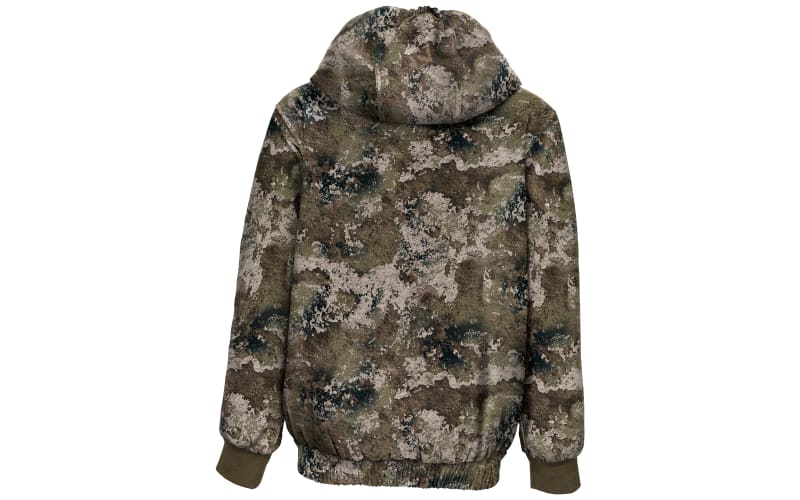 Redhead Full-Zip Tech Hoodie for Kids - TrueTimber Strata - S