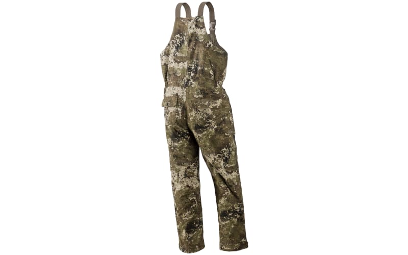 Carhartt Bib Overalls Camo Lined Real Tree Hunting Ice Fishing Men's Size L  READ in 2023