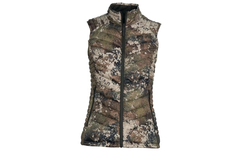P☻GAKM CAMOFLA DOWN VEST P☻GAKM CAMOFLA DOWN VEST THLAI Camo Puffer Vest Women Sleeveless