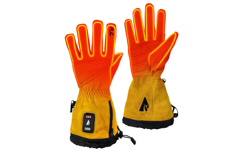 ActionHeat 7V Rugged Leather Heated Work Gloves | Cabela's