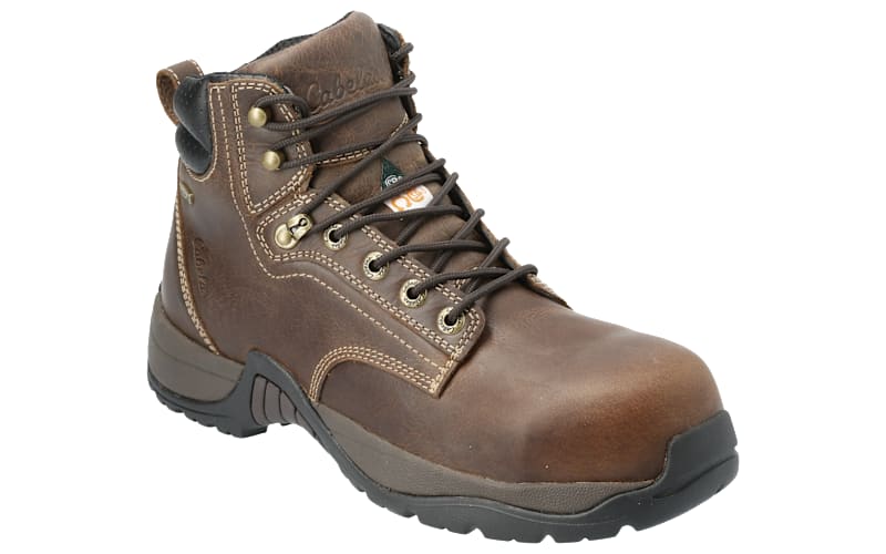 •Cabelas Mens Size 8.5 D Roughneck Ledger 6\