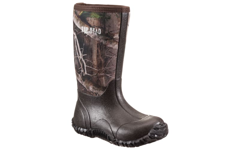 Redhead boots at bass pro shop