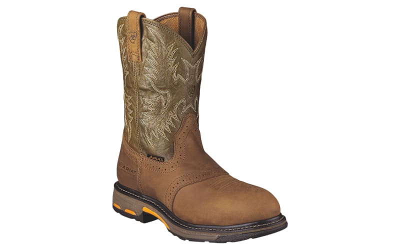 Ariat Workhog Safety Toe Pull-On Work Boots for Men | Cabela display picture 2