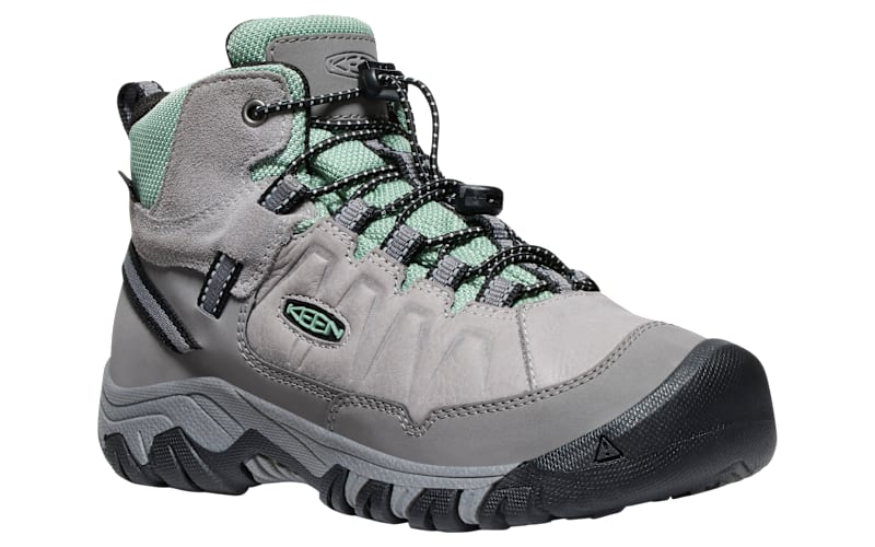 Keen Gray Hiking Boots with Lime Accents KEEN Targhee IV Mid Waterproof Hiking Boots for Women | Cabela main image 2