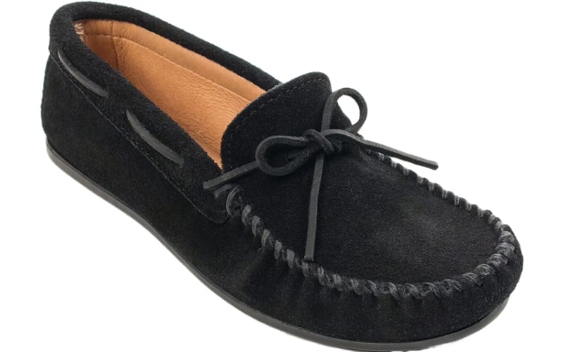 Minnetonka Men\'s Black Suede Leather Lace Up Chukka Boots EUC 8 Boho Minimalist Minnetonka® Men main image 2