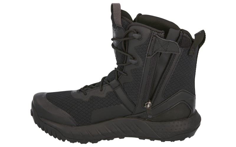 Under Armour Men's Micro G Valsetz Military and Tactical Boot, Black  (001)/Black, 8.5