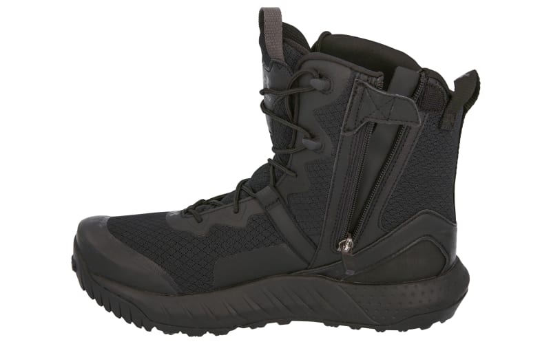 Under Armour Micro G Valsetz Zip Mid Hiking Shoes Black