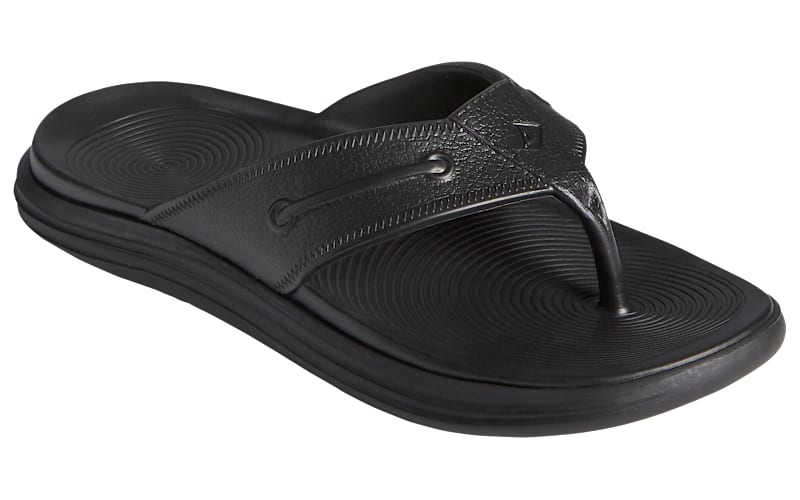 Sandales Tongs Sperry Top-Sider Authentiques - Noir - Taille 6.0 US Femme - Neuf Sans Emballage