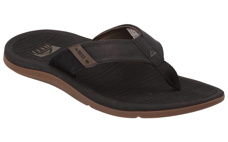 NEW Reef Santa Ana Flip Flops Mens 14 Grey  Comfort Cushion Thong Sandal Reef Men main image 3
