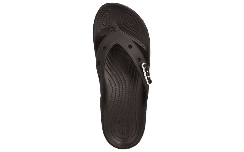 Crocs Mens 9 Womens 11 Comfort Chunky Flip Flop Thong Strap