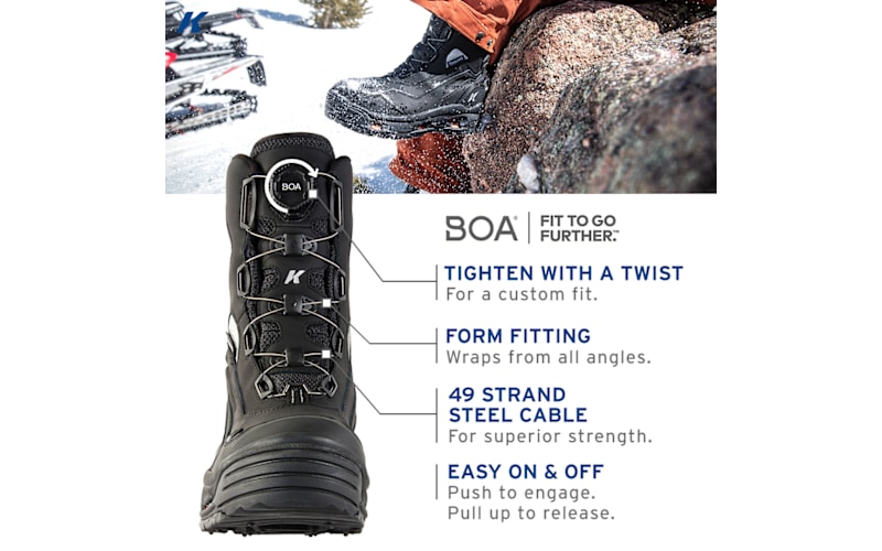 Korkers Polar Vortex 1200 Winter Boots for Men | Cabela display picture 1