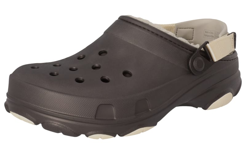Mens lined crocs 2025 size 14