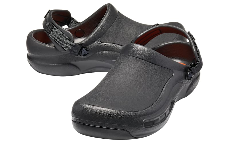Crocs Bistro Pro LiteRide Work Clogs - Black - Women display picture 3