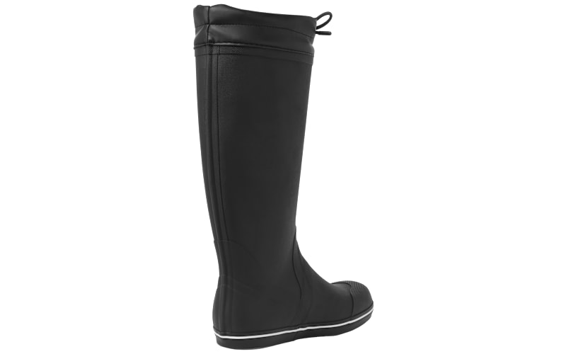 Gill Men\'s Tall Yachting Rubber Boots Black / Gray Size 7.5 Gill Offshore Boots - Sound Boatworks main image 3